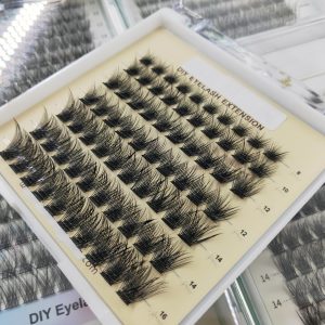Natural DIY Segment Eyelashes Wholesale Supplier